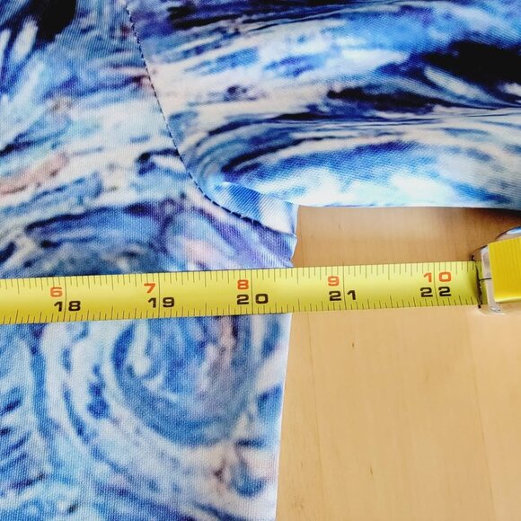 Van Gogh Starry Night Hoodie Hooded Pullover Sweatshirt Ladies Medium M - Picture 9 of 9